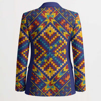 Kolose-Tuvalu Crochet Blazer with Polynesian and Pacific Tattoos - Polynesian Pride