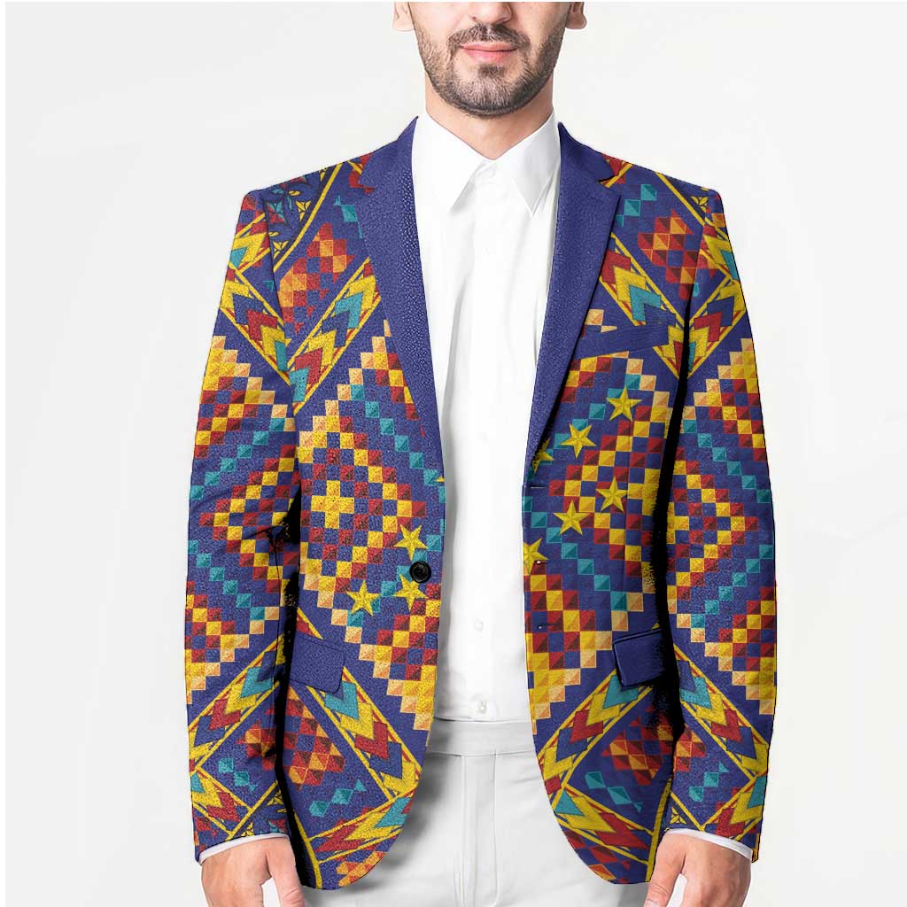 Kolose-Tuvalu Crochet Blazer with Polynesian and Pacific Tattoos - Polynesian Pride