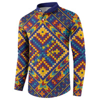Kolose-Tuvalu Crochet Button Sweatshirt with Polynesian and Pacific Tattoos LT03 - Polynesian Pride
