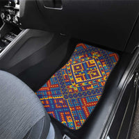 Kolose-Tuvalu Crochet Car Mats with Polynesian and Pacific Tattoos LT03 - Polynesian Pride