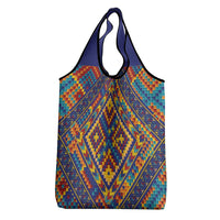 Kolose-Tuvalu Crochet Grocery Bag with Polynesian and Pacific Tattoos LT03 - Polynesian Pride