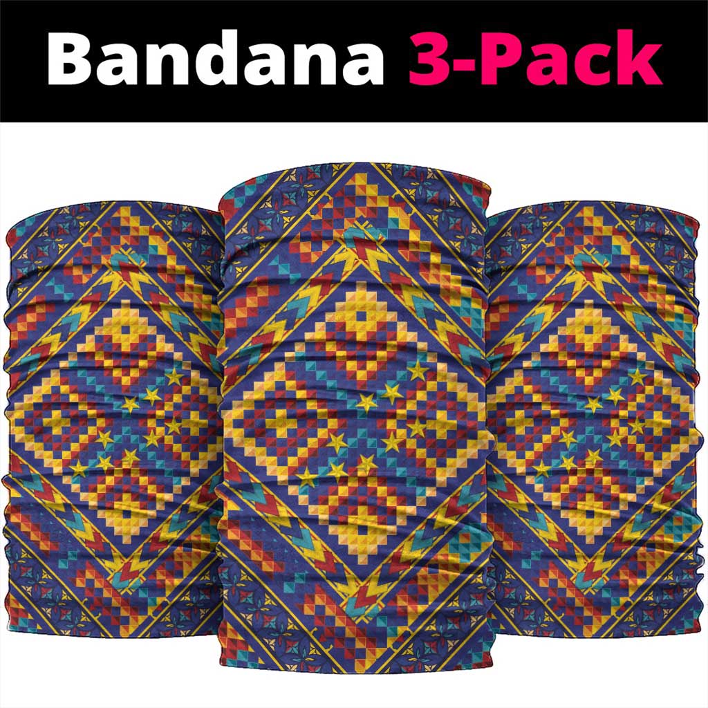 Kolose-Tuvalu Crochet Neck Gaiter with Polynesian and Pacific Tattoos - Polynesian Pride