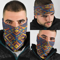 Kolose-Tuvalu Crochet Neck Gaiter with Polynesian and Pacific Tattoos - Polynesian Pride