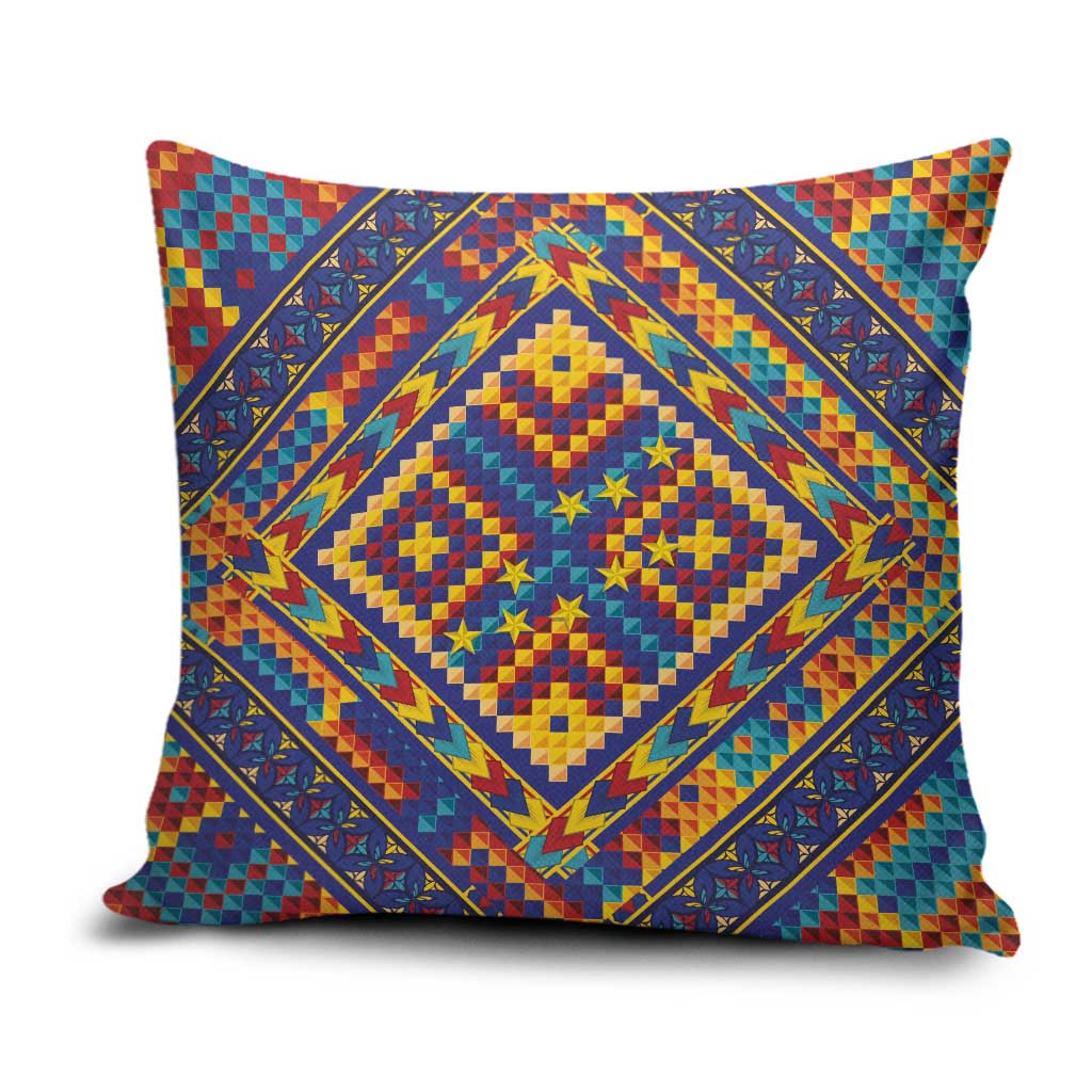 Kolose-Tuvalu Crochet Pillow Cover with Polynesian and Pacific Tattoos - Polynesian Pride