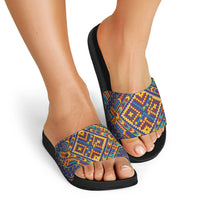 Kolose-Tuvalu Crochet Slide Sandals with Polynesian and Pacific Tattoos - Polynesian Pride