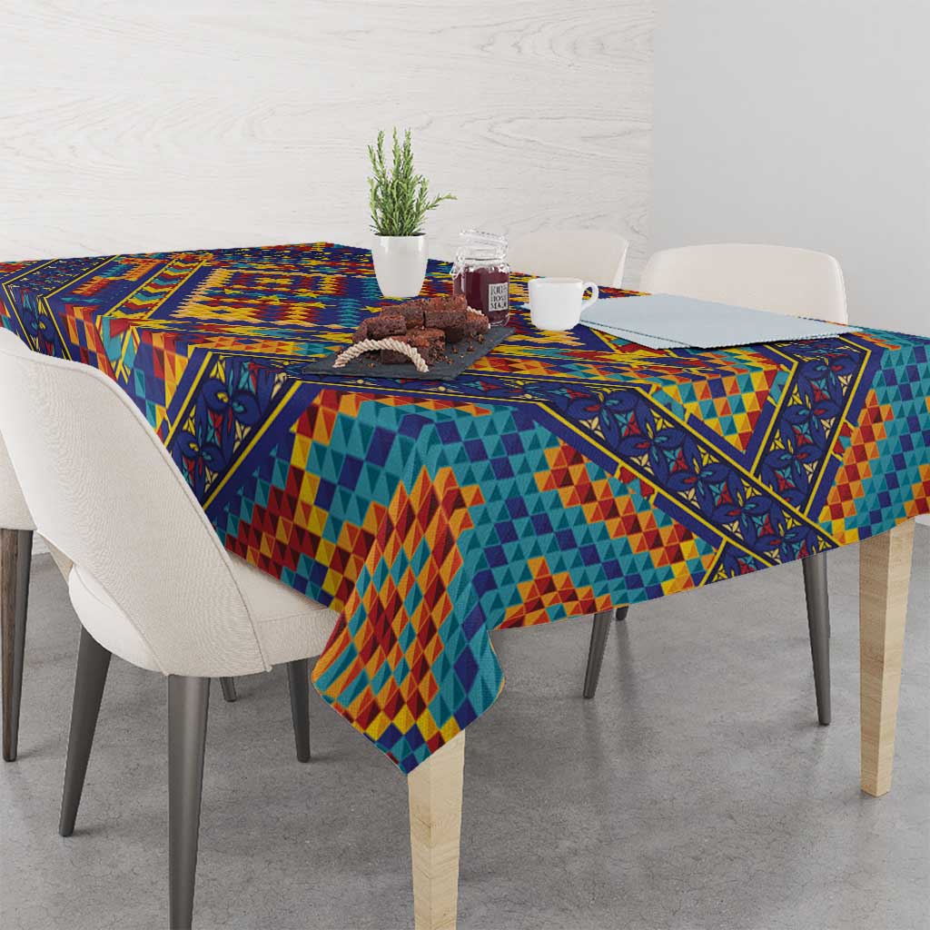 Kolose-Tuvalu Crochet Tablecloth with Polynesian and Pacific Tattoos LT03 - Polynesian Pride