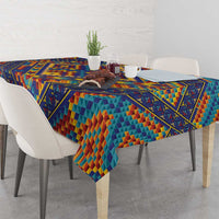 Kolose-Tuvalu Crochet Tablecloth with Polynesian and Pacific Tattoos LT03 - Polynesian Pride