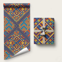 Kolose-Tuvalu Crochet Wrapping Paper with Polynesian and Pacific Tattoos - Polynesian Pride