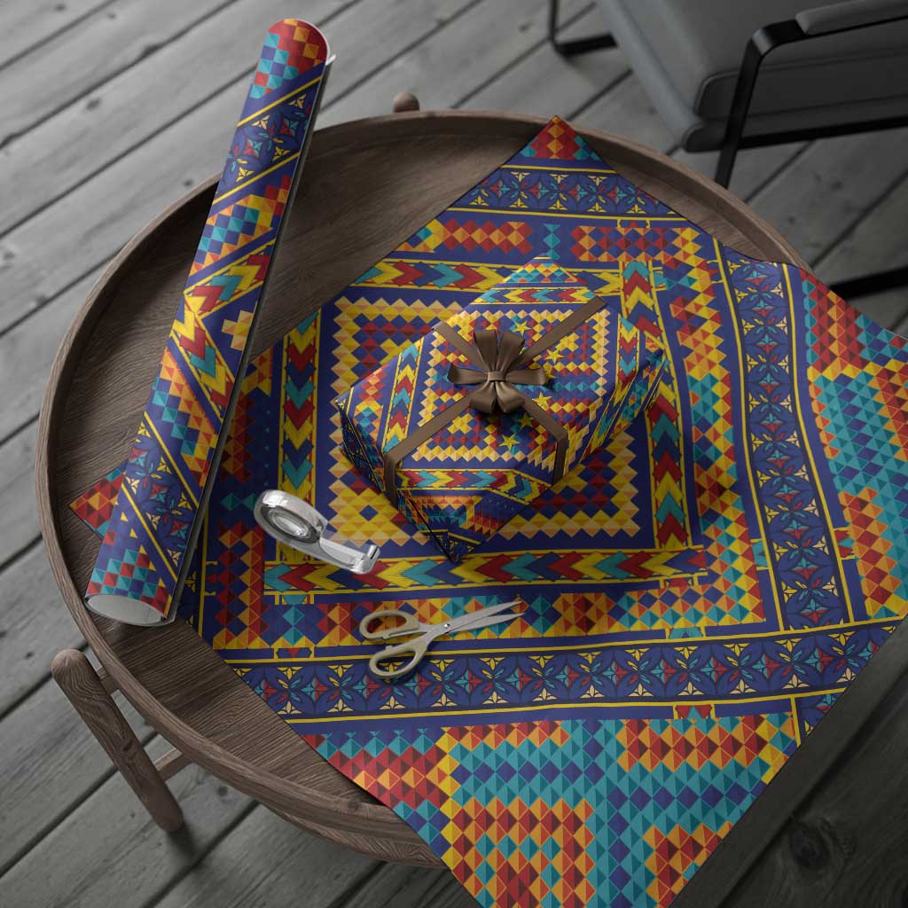 Kolose-Tuvalu Crochet Wrapping Paper with Polynesian and Pacific Tattoos - Polynesian Pride