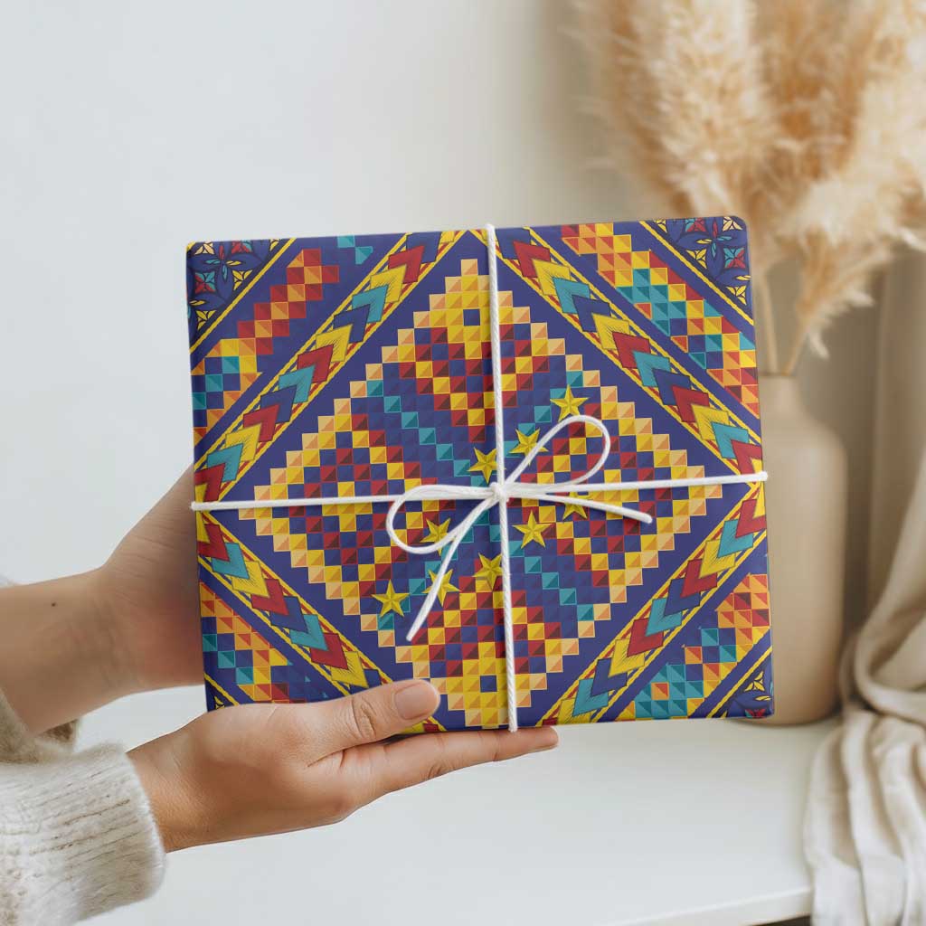 Kolose-Tuvalu Crochet Wrapping Paper with Polynesian and Pacific Tattoos - Polynesian Pride