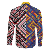 Tuvaluan and New Zealand Culture Family Matching Mermaid Dress and Hawaiian Shirt The Art of Kolose and Taniko - Polynesian Pride