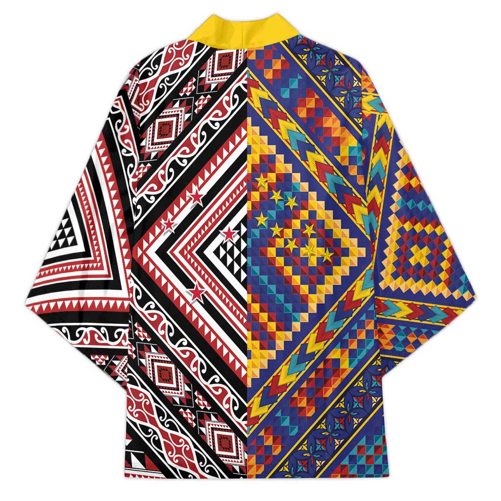 Tuvaluan and New Zealand Culture Kimono The Art of Kolose and Taniko - Polynesian Pride