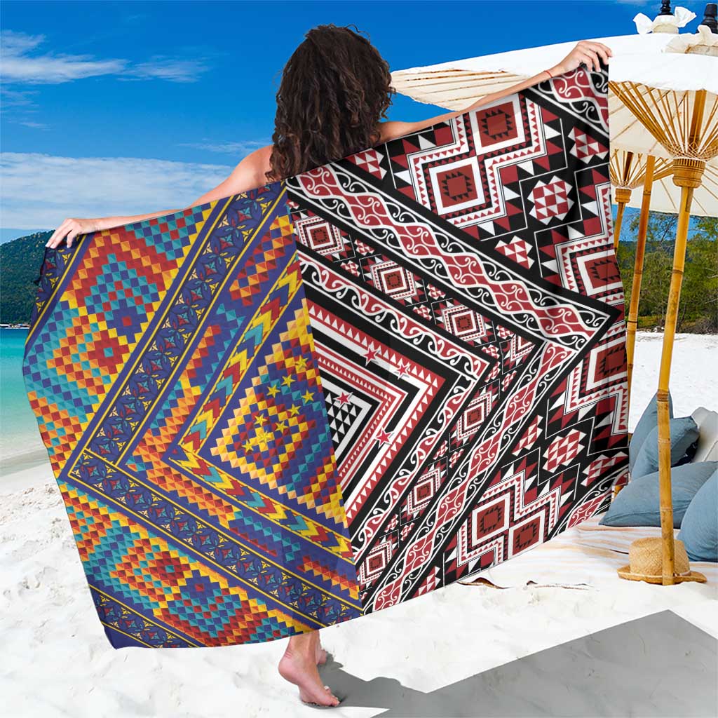 Tuvaluan and New Zealand Culture Sarong The Art of Kolose and Taniko - Polynesian Pride