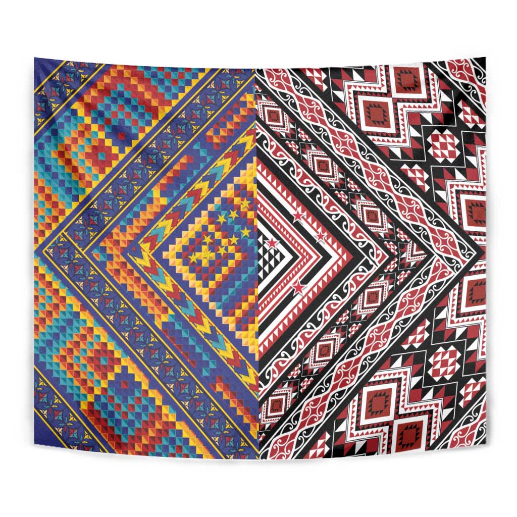 Tuvaluan and New Zealand Culture Tapestry The Art of Kolose and Taniko - Polynesian Pride