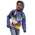 Filipino American History Month Kid Hoodie Filipino Coat Of Arms and American Eagle Splash Style LT03 - Polynesian Pride