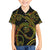 Hawaiian Kakau Art and Hisbiscus Tattoo Family Matching Tank Maxi Dress and Hawaiian Shirt Tribal Pattern-Reggae Style - Polynesian Pride