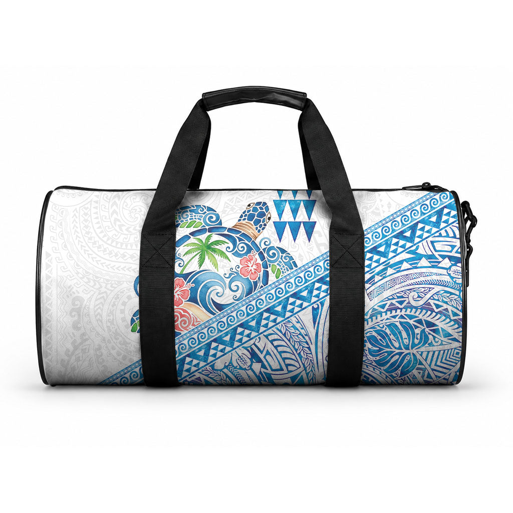 Hawaiian Abstract Sea Turtle Duffle Bag