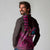 Hawaiian Abstract Sea Turtle Long Sleeve Polo Shirt Polynesian Tapa Art and Kakau Tattoo Pink WaterColor - Polynesian Pride