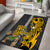 Hawaii Island Area Rug Hawaiian Warrior and Kakau Symbols Abstract Tattoo LT03 - Polynesian Pride