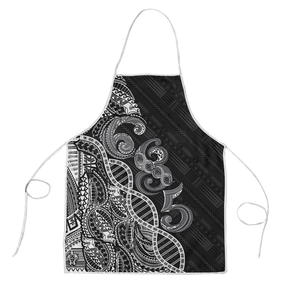 Samoan Traditional Tattoo 685 Apron Tribal Tatau DNA Black Color