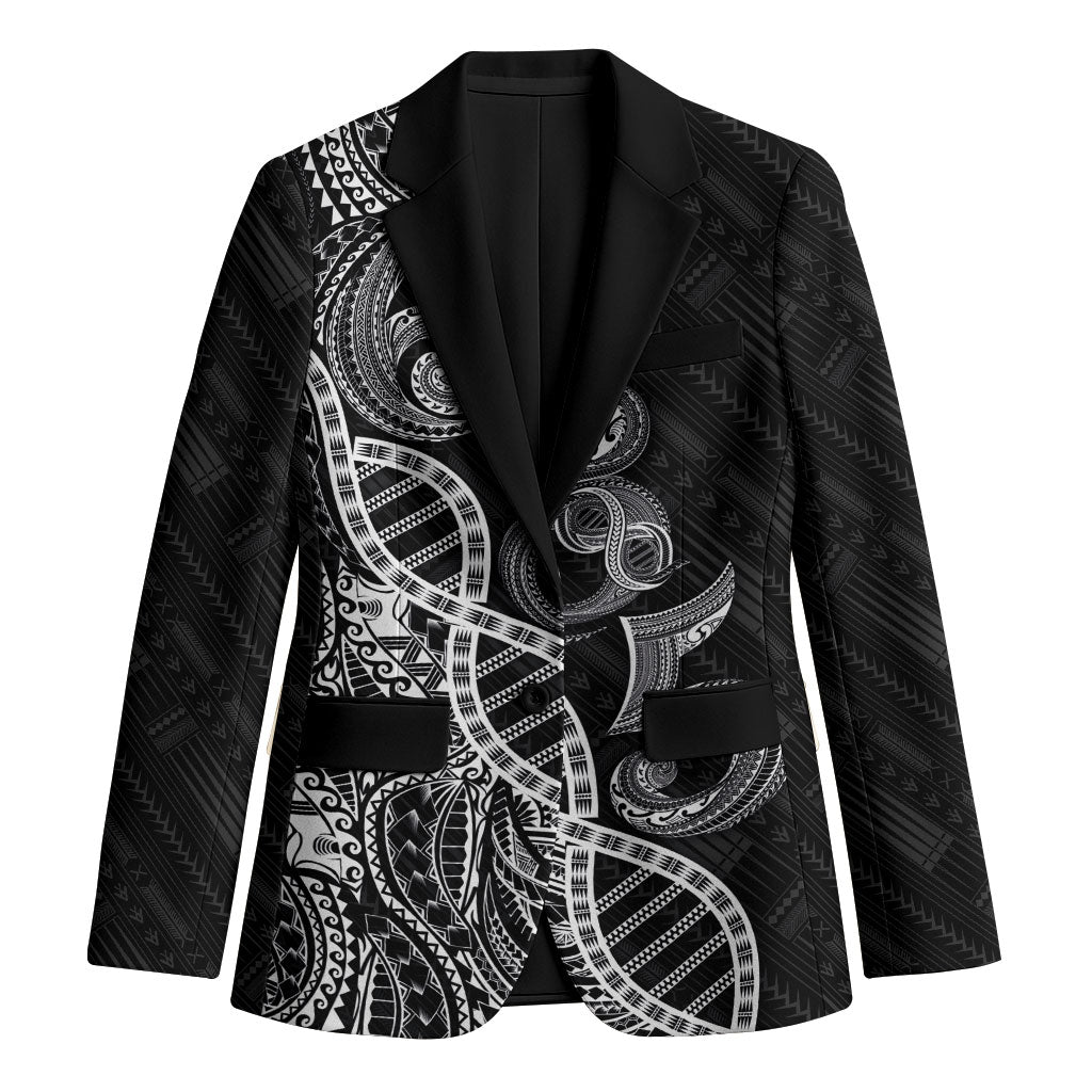 Samoan Traditional Tattoo 685 Blazer Tribal Tatau DNA Black Color LT03 Unisex Black - Polynesian Pride