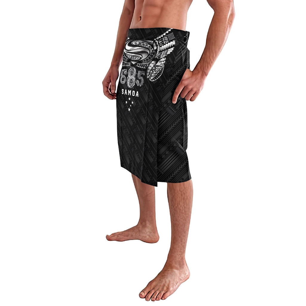 Super Samoa 685 Tribal Tattoo Lavalava Samoan Ornament Pattern Black Edition LT03 - Polynesian Pride