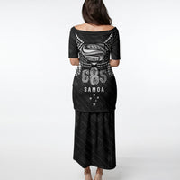 Super Samoa 685 Tribal Tattoo Puletasi Samoan Ornament Pattern Black Edition LT03 - Polynesian Pride