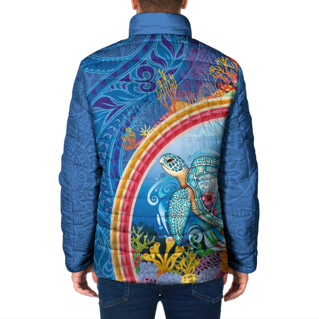 Hawaiian Connecting with the Ocean Padded Jacket Polynesian Pattern LT03 - Polynesian Pride