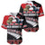 New Zealand Meri Kirihimete Baseball Jersey Christmas Tui Bird and Kea Bird - Haka Santa with Maori Koru Art Pattern