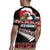 New Zealand Meri Kirihimete Rugby Jersey Christmas Tui Bird and Kea Bird - Haka Santa with Maori Koru Art Pattern