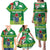 Cook Islands Meri Kiritimiti Family Matching Puletasi and Hawaiian Shirt Christmas Turtle - Cooks Islands Emblems and Polynesian Art Pattern