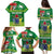 Cook Islands Meri Kiritimiti Family Matching Puletasi and Hawaiian Shirt Christmas Turtle - Cooks Islands Emblems and Polynesian Art Pattern