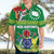 Cook Islands Meri Kiritimiti Hawaiian Shirt Christmas Turtle - Cooks Islands Emblems and Polynesian Art Pattern