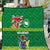 Cook Islands Meri Kiritimiti Quilt Christmas Turtle - Cooks Islands Emblems and Polynesian Art Pattern