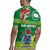 Cook Islands Meri Kiritimiti Rugby Jersey Christmas Turtle - Cooks Islands Emblems and Polynesian Art Pattern