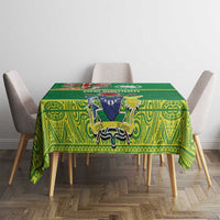 Cook Islands Meri Kiritimiti Tablecloth Christmas Turtle - Cooks Islands Emblems and Polynesian Art Pattern