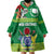 Cook Islands Meri Kiritimiti Wearable Blanket Hoodie Christmas Turtle - Cooks Islands Emblems and Polynesian Art Pattern