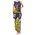 Niue Monuina e Kilisimasi Family Matching Tank Maxi Dress and Hawaiian Shirt Christmas Uga - Niue Map and Emblem with Hiapo Art Pattern