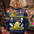 Niue Monuina e Kilisimasi Kid Ugly Christmas Sweater Christmas Uga - Niue Map and Emblem with Hiapo Art Pattern