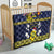 Niue Monuina e Kilisimasi Quilt Christmas Uga - Niue Map and Emblem with Hiapo Art Pattern