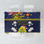 Niue Monuina e Kilisimasi Tablecloth Christmas Uga - Niue Map and Emblem with Hiapo Art Pattern