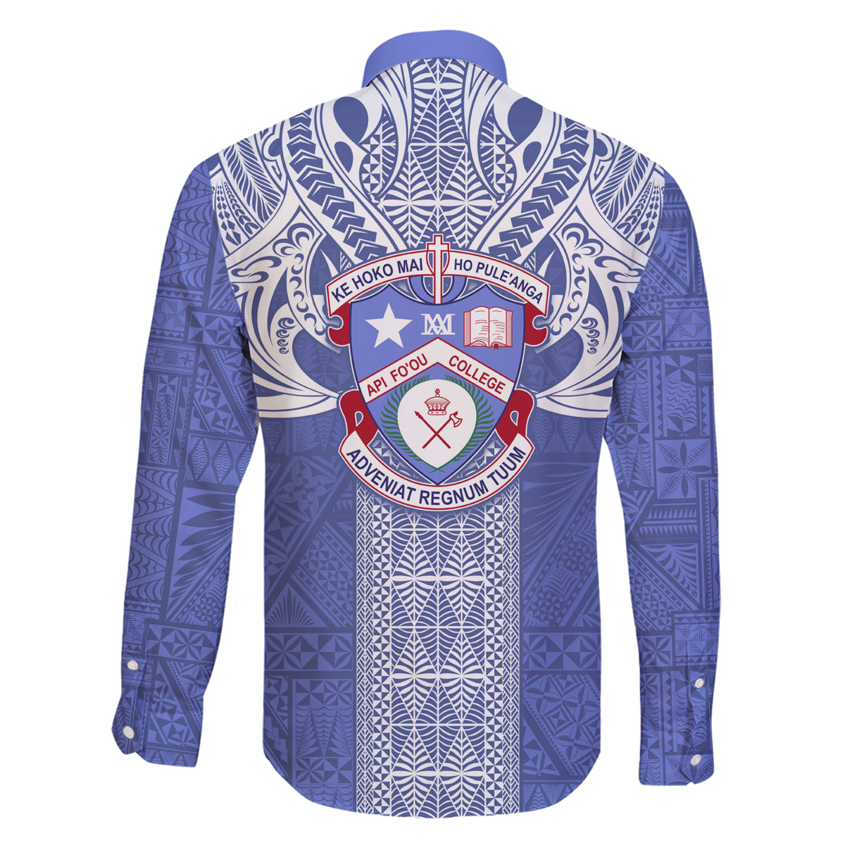 Tonga Apifoou School Family Matching Short Sleeve Bodycon Dress and Hawaiian Shirt Ngatu and Polynesian Pattern LT03 - Polynesian Pride