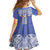 Tonga Apifoou School Kid Short Sleeve Dress Ngatu and Polynesian Pattern LT03 - Polynesian Pride