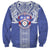 Tonga Apifoou School Sweatshirt Ngatu and Polynesian Pattern LT03 - Polynesian Pride