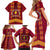 Tonga Beulah College Family Matching Short Sleeve Bodycon Dress and Hawaiian Shirt Ngatu and Polynesian Pattern LT03 - Polynesian Pride