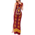 Tonga Beulah College Tank Maxi Dress Ngatu and Polynesian Pattern LT03 - Polynesian Pride