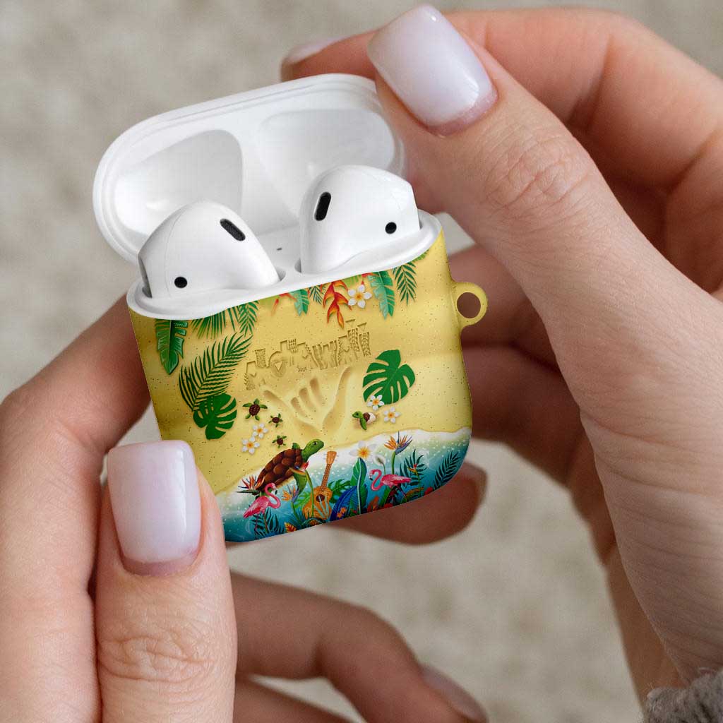 Hawaiian Alohawaii AirPods Case Tropical Plants and Animals on The Beach LT03 - Polynesian Pride