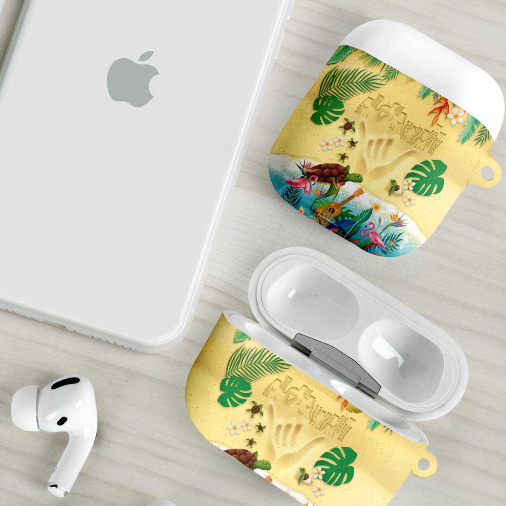 Hawaiian Alohawaii AirPods Case Tropical Plants and Animals on The Beach LT03 - Polynesian Pride