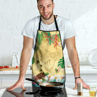 Hawaiian Alohawaii Apron Tropical Plants and Animals on The Beach LT03 - Polynesian Pride