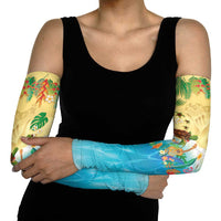 Hawaiian Alohawaii Arm Sleeves Tropical Plants and Animals on The Beach LT03 - Polynesian Pride